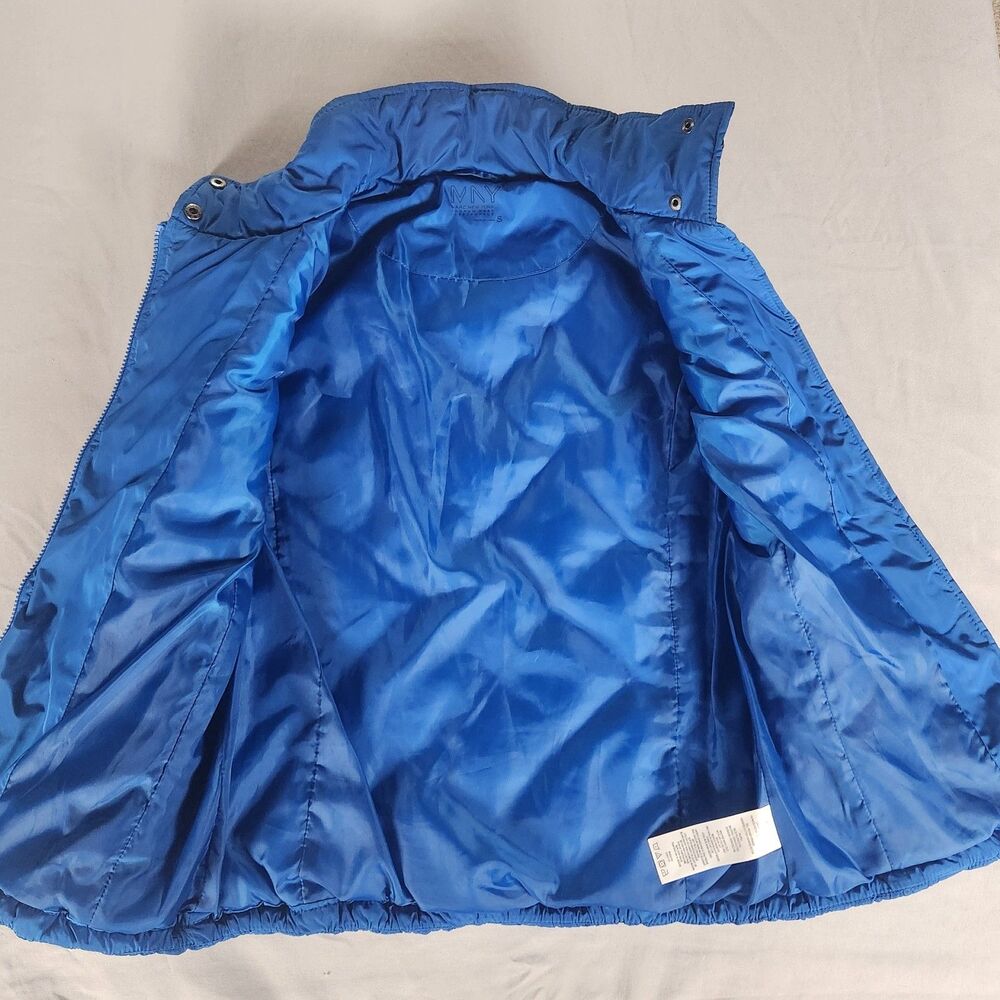 Marc New York (Andrew Marc) Electric Blue / Black Quilted Zip Front Vest Size S - Picture 4 of 11